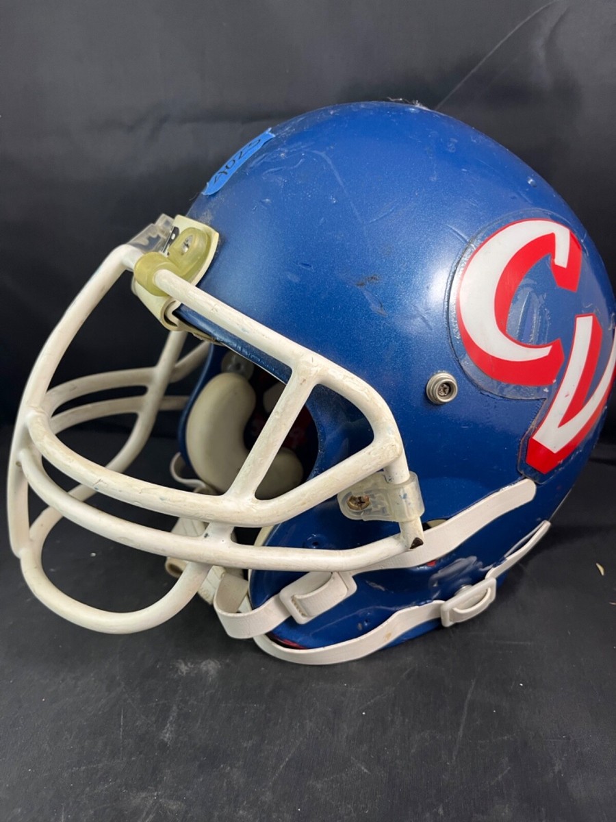 Vtg Schutt Pro AiR II Game Used Worn sz Large Royal Blue