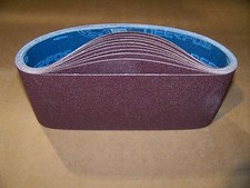 PREMIUM A/O, X-WEIGHT SANDING BELTS 4" X 24", 10 - PACK, 24-GRIT