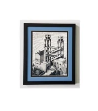 Waterfall M.C. Escher Art Print. Customizable Framing