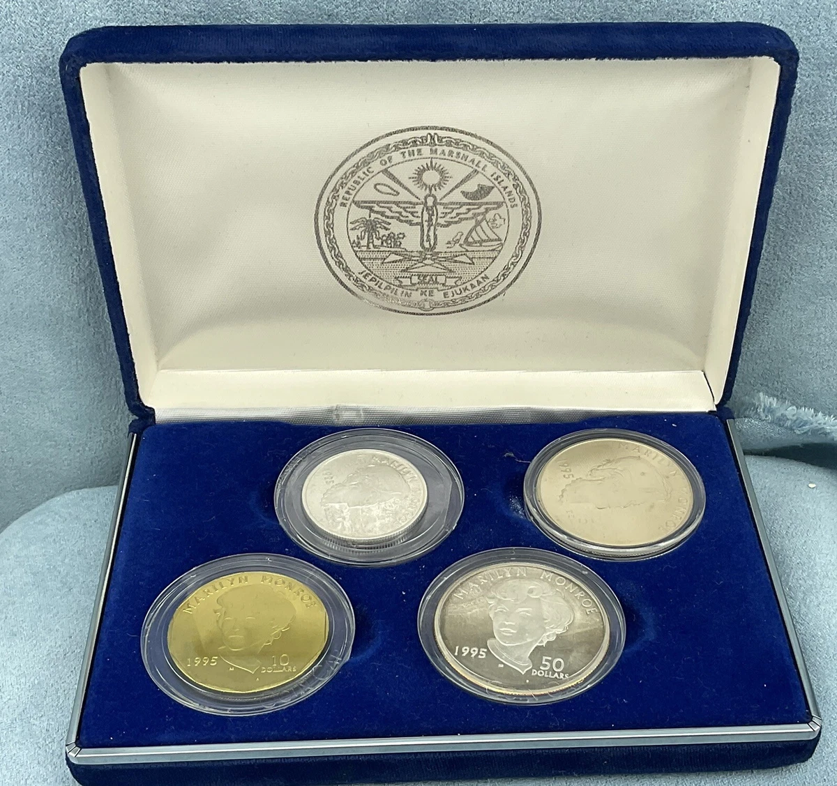 1995 银色世界纪念币| eBay