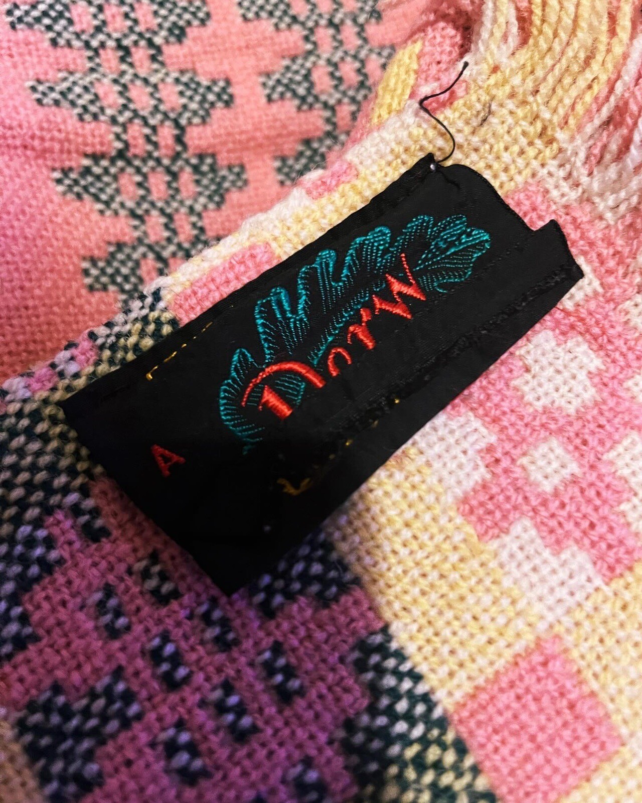 Vintage Derw Welsh Tapestry Blanket eBay