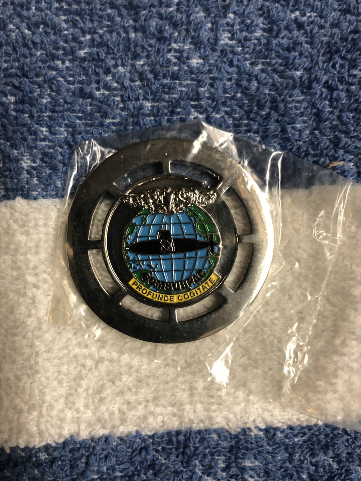 US NAVY CHALLENGE COIN - COMMANDER SUBMARINE PACIFIC (COMSUBPAC) CHIEF CPO-image