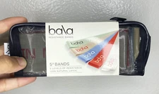 Bala Workout Resistance Bands Motivational 5x Band Levels 100% Natural Latex New