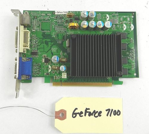 EVGA Nvidia e-GeForce 7100GS 256MB Video Card D121