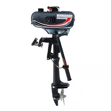 HANGKAI 2Stroke 35 HP Outboard Motor Air/Water Cooling Fishing Boat Engine