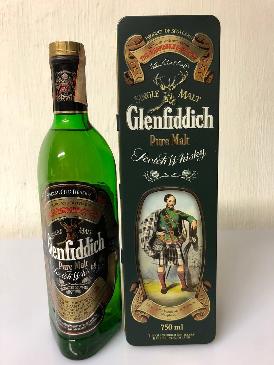 Glenfiddich Pure Single Malt Scotch Whisky 75cl 43% Vol Vintage