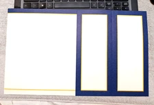 PAPER DIRECT NOS Pre-Printed Papers Pattern AMBASSADOR 4-FOLD BROCHURE Lot of 64