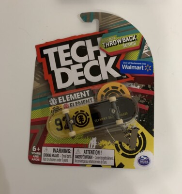 ELEMENT  Skateboards RARE Fingerboard TECH DECK 2021 Throwback Series Walmart