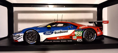 1/18 Ford GT #69 LMGTE Pro R.Briscoe / R.Westbrook / S.Dixon 24h LeMans 2016 IXO