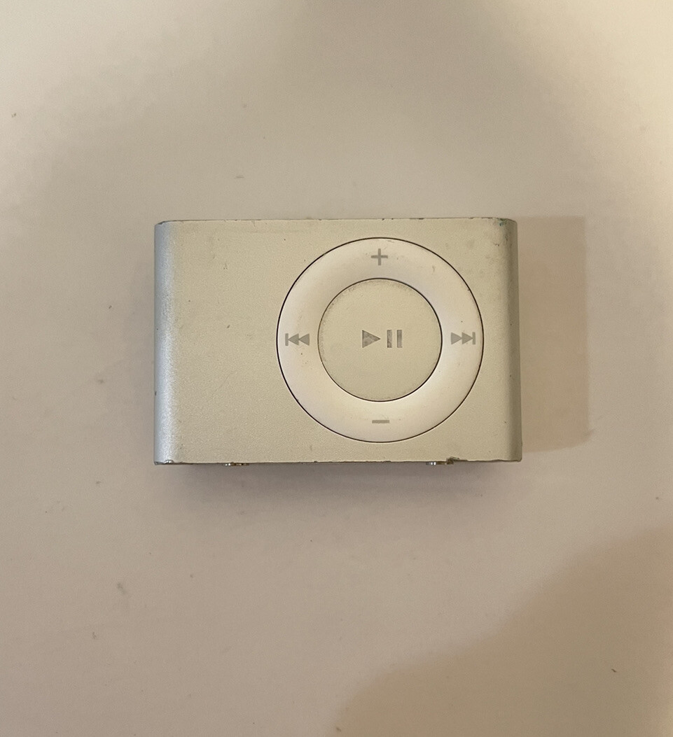 Apple iPod shuffle 2nd Generation Silver (1 GB) Works Great