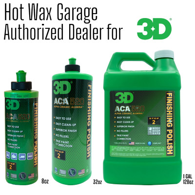 3D ACA 520 Finishing Polish Body Shop Safe