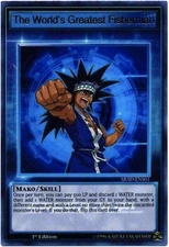 Yu-Gi-Oh! The World's Greatest Fisherman - SBAD-ENS01 - 1st Ed - NM/M - NEW