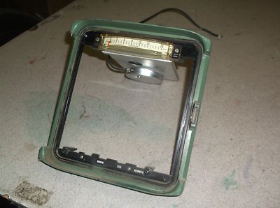 Taylor Transcope Chart Recorder Green Door Frame 5P331Y w/ Output Gauge 0-20