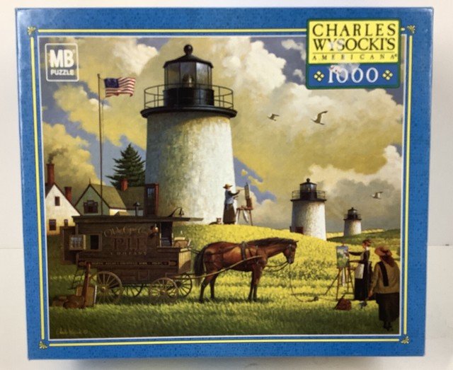Charles Wysocki MB Jigsaw Puzzle 1000 Pieces "Three ...