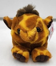 Puffkins Ginger The Giraffe Bean Bag Plush Stuffed Animal Toy 4  Swibco With Tag