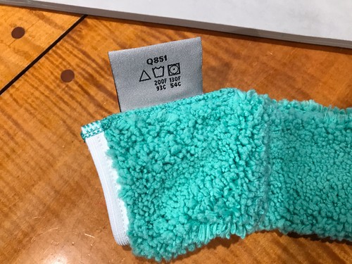 Rubbermaid HYGEN Q850 Dusting Wand Quick-Connect & Green Microfiber Sleeve New - Picture 5 of 8