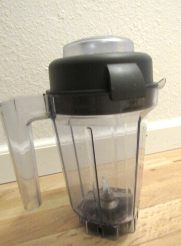 Vitamix 32 Unzen Mixer Trocken Getreide Behälter mit Deckel Glas Sauber