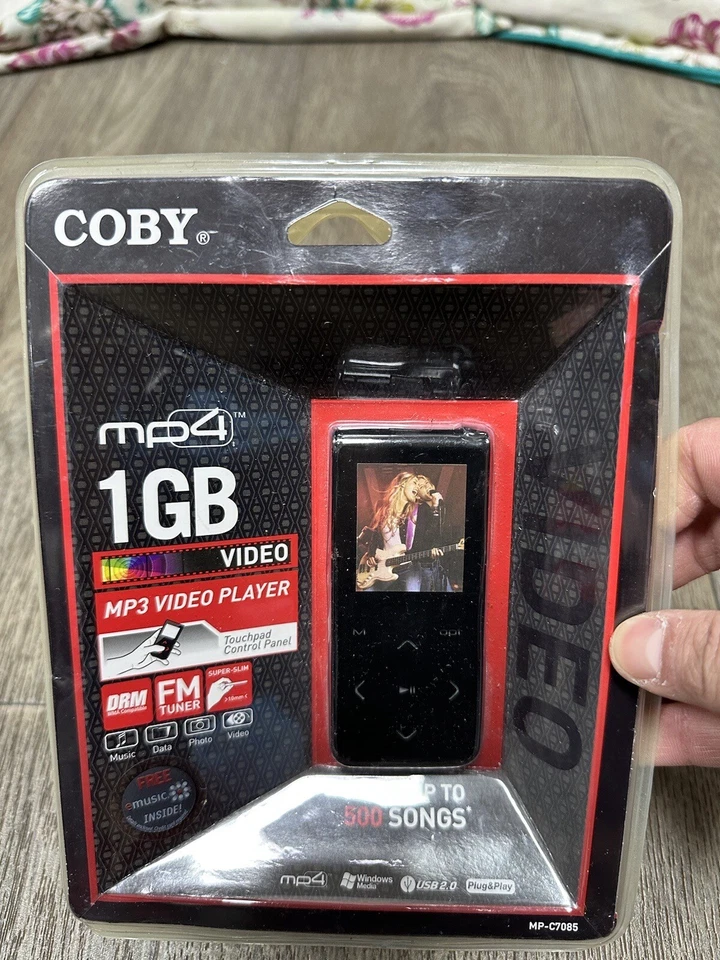 Coby MP-C7085 1GB MP4 Audio Video Player New And Sealed - Image 2 of 4