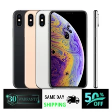 Apple iPhone XS At&t T-Mobile 64GB 256GB Unlocked Verizon Cricket iOS 