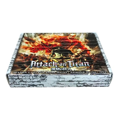 Complete Attack on Titan (Season 1 - 4) + 2 Movie + 8 OVA DVD USA FREE SHIPPING - Picture 8 of 11