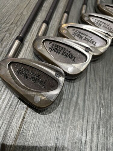 Taylormade Ti Bubble 2 Set Of Irons 4-9 Irons R80 Bubble 2 Shaft - Picture 7 of 19