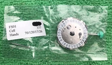 Genuine Miyota FS01 Quartz Watch Chronograph Movement, Date at 4, NOS