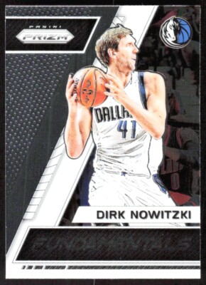 2017-18 3371E Panini Prizm Fundamentals Dirk Nowitzki Dallas Mavericks #11