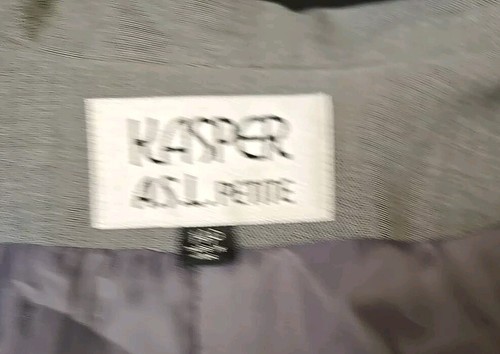 Sz 14 P Ladies Long Sleeve Suit Jacket Kasper Blazer Coat Cardigan New MSRP $258 - Picture 7 of 10