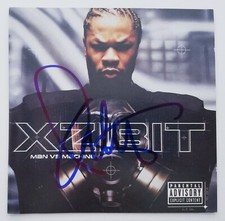 Xzibit Signed Man Vs Machine CD Booklet Album West Coast Rap Hip Hop LEGEND RAD