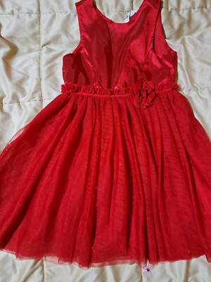 Elegantes Mädchen Kleid H&m aus glänzendem Tüll gebraucht Top Zustand 