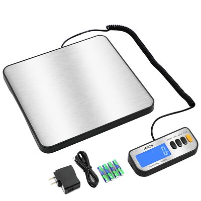 A-LX460 460lb x 0.1lb Digital heavy Duty Shipping and Postal Scale with Large...