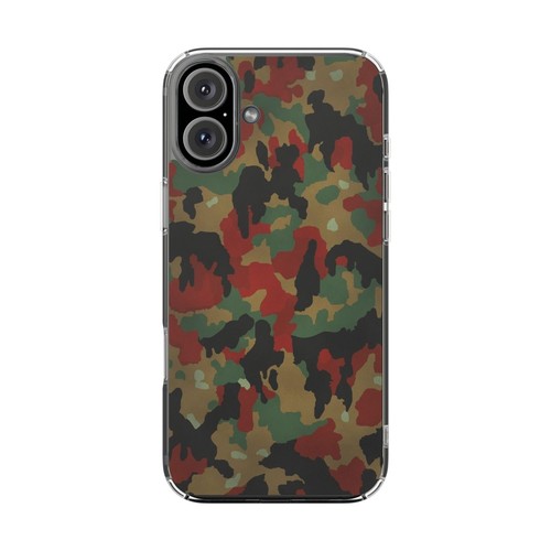 Camouflage Clear Phone Case | Stylish, Protective, Unique Gift, Phone - 第 13/86 張圖片