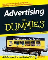 Advertising For Dummies (2nd Edition) on sale Advertising For Dummies (2nd Edition) on sale