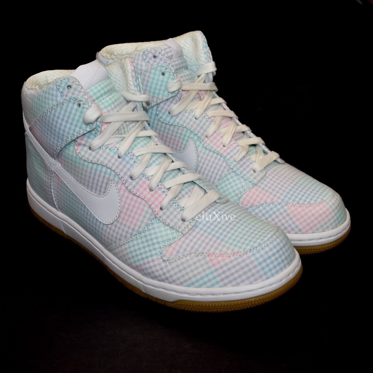 NWT Nike Dunk High Supreme Fun Shirt Plaid Japan Release Men 10.5