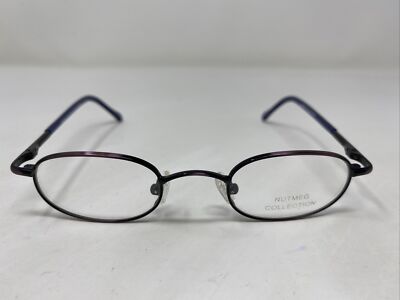 Nutmeg Collection NM#36 ANTIQUE PURPLE 40-17-125 Full Rim Eyeglasses Frame &C43