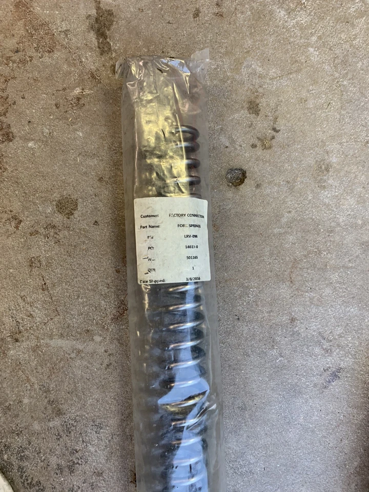 Muelles de horquilla Suzuki RMZ450 2013 conexión de fábrica Foto 3 de 3