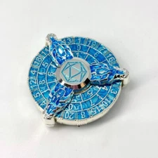 Sage's Draconic Conjuration Ice Wyrm Dice Wheel | D&D TTRPG Dungeons & Dragons