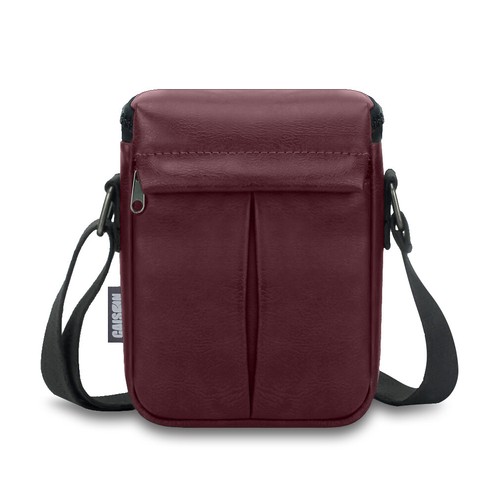 Shoulder PU Leather Camera Case Bag For Canon PowerShot G9X Mark II