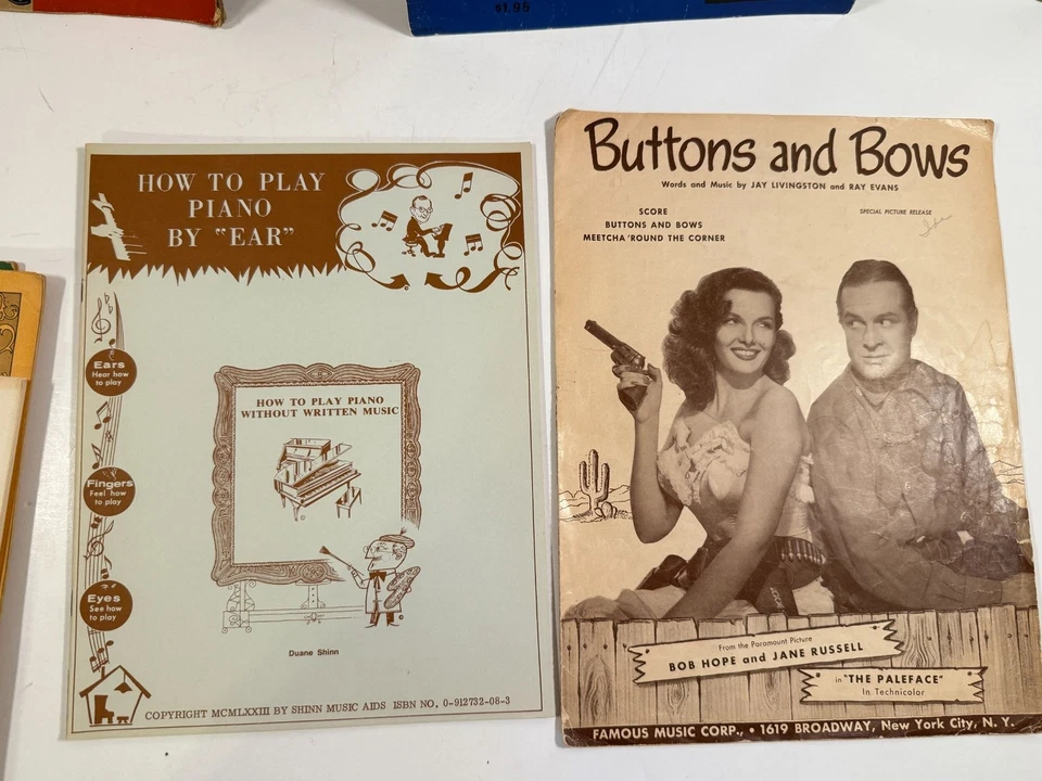 Vintage Piano Organ Clarinet Sheet Music Mixed Lot Beginners Class LOTS OF WEAR - Image 3 of 4