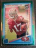 2025 Panini-Donruss Optic Football Jordan Watkins Rated Rookie Green Hyper Prizm