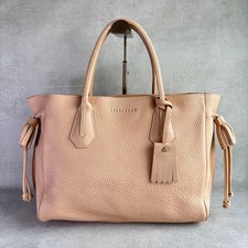 Excellent condition Longchamp Tote Bag Penelope Shrunken Leather from Japan