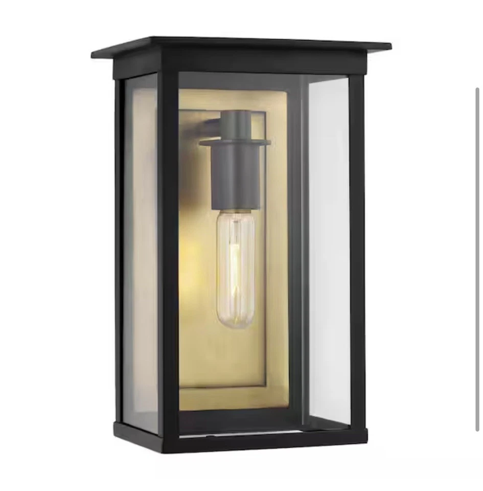 Freeport Medium 1-Light Heritage Copper Outdoor Hardwired Wall Lantern Sconce - Image 2 of 4