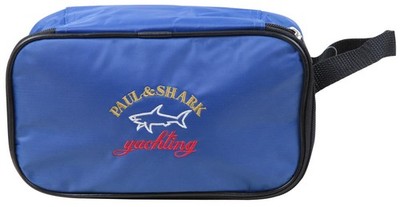 Paul & Shark Yachting Mens Travel Bag Wash Bag Cosmetic Bag Blue