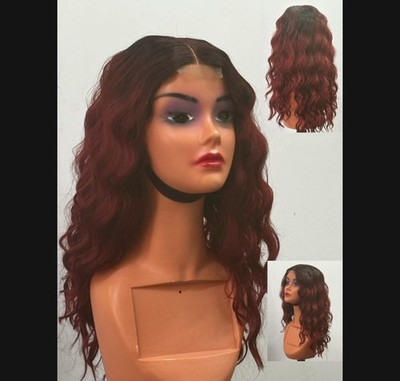 Body Wave Mensch gemischte Perücke 16 Zoll Verschluss Bungudy Farbe Pflege Haarserum