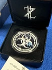 Proof Zombucks  Dying Eagle 1 oz Silver Round