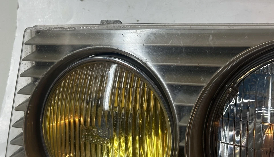 🚗 79-85 MERCEDES W123 300D FARO HALÓGENO DELANTERO IZQUIERDO LÁMPARA CON MOLDURA OEM Foto 3 de 4