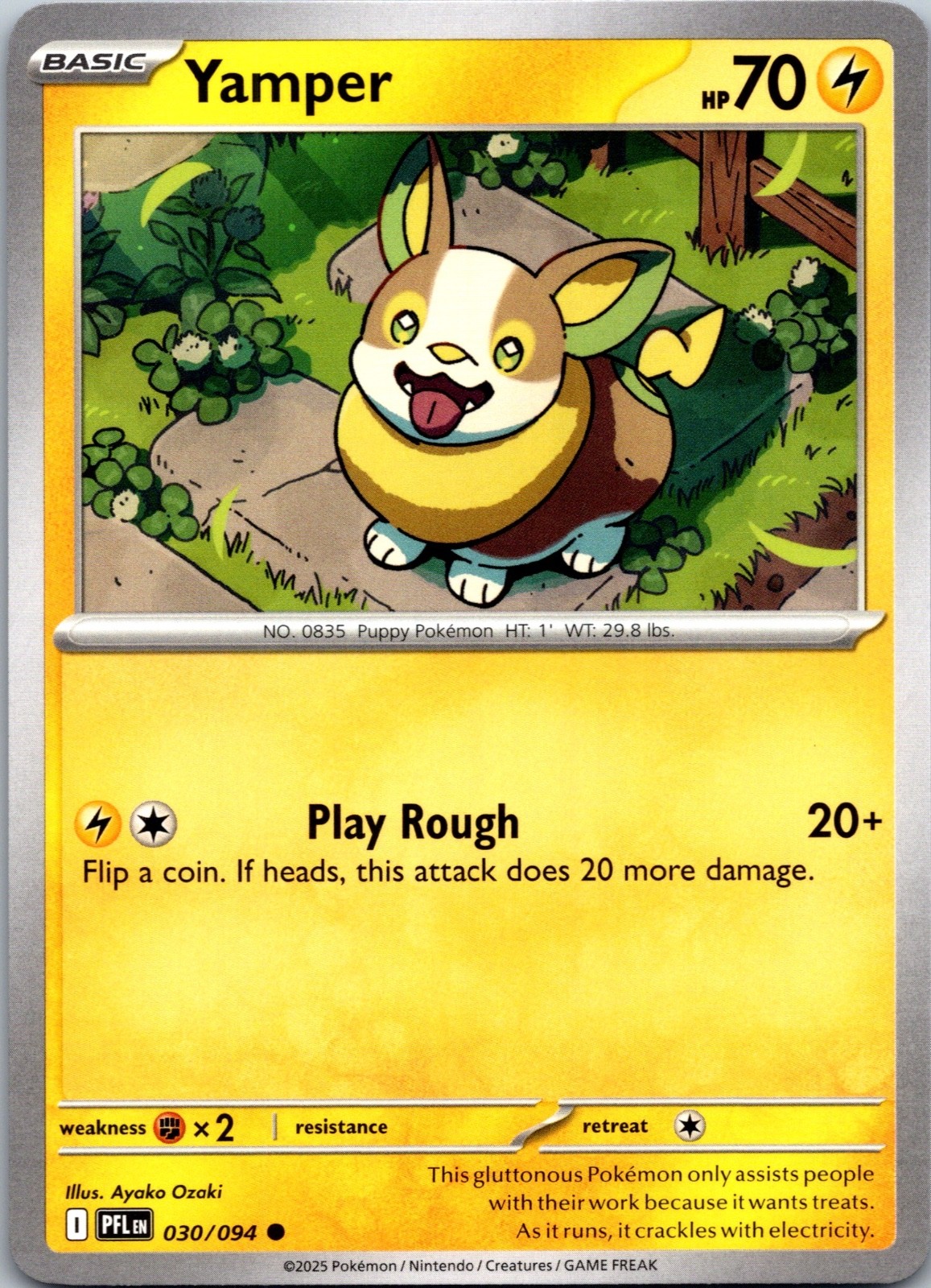 Yamper Common ME02: Phantasmal Flames 030/094 NM