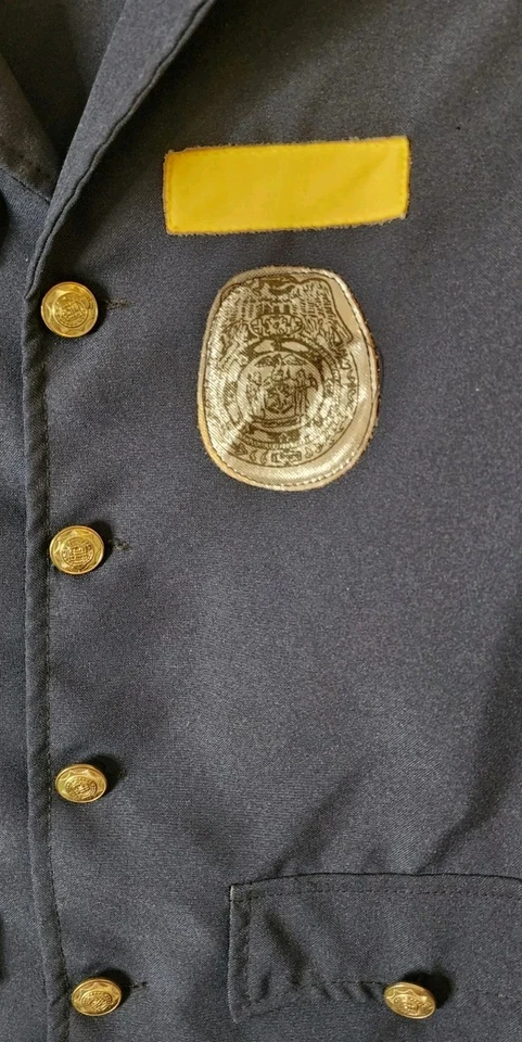 Disfraz Niño Mediano Jefe de Policía Jefe de Bomberos Rubíes Disfraces De Colección Foto 3 de 4