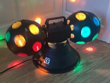 Great! Retro Rotating Spinning Beam Disco Rock Balls UFO *Very Bright 600w*