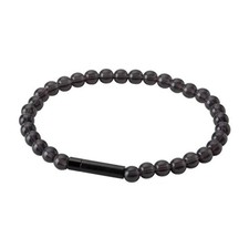 phiten RAKUWA Bracelet EXTREME Crystal Touch Black/Black 16cm